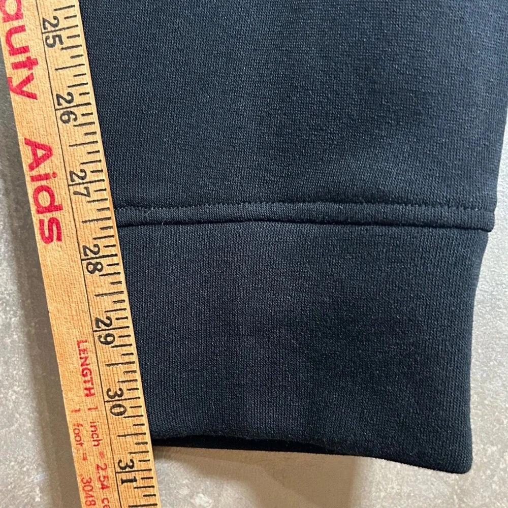 Leg3nd Mens Black Fleece Cargo Joggers Techwear Utility Sweatpants Small NEW